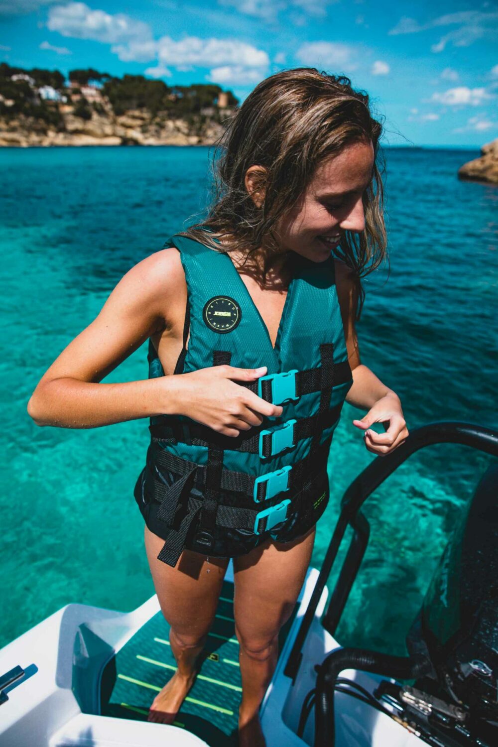 Jobe Gilet de Sauvetage 4 Buckle Teal – Image 11