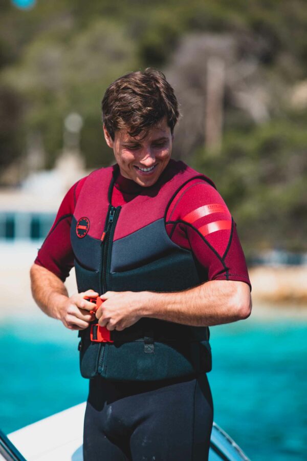 Jobe Gilet de Sauvetage Néoprène Hommes Rouge – Image 12