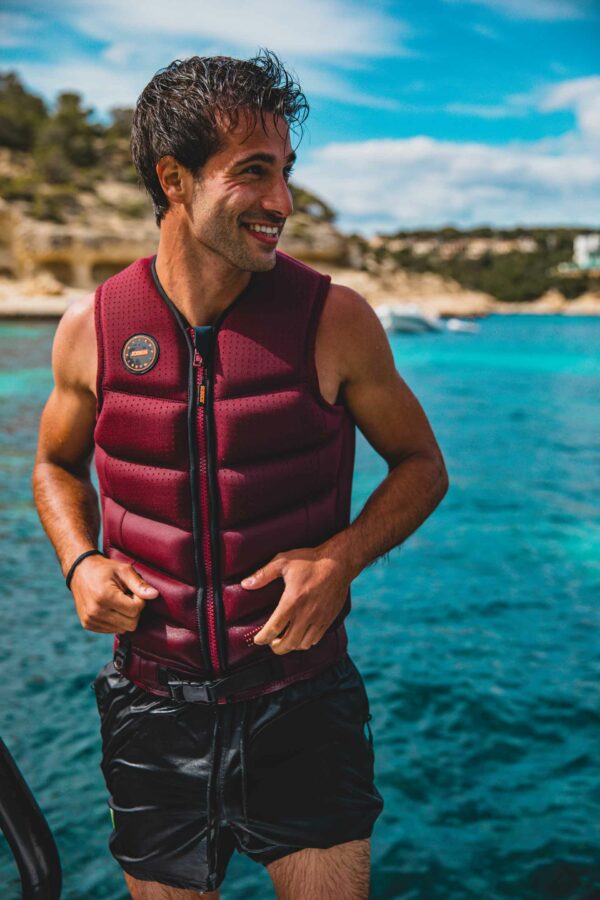 Jobe Gilet de Sauvetage Fragment Hommes Rouge – Image 2