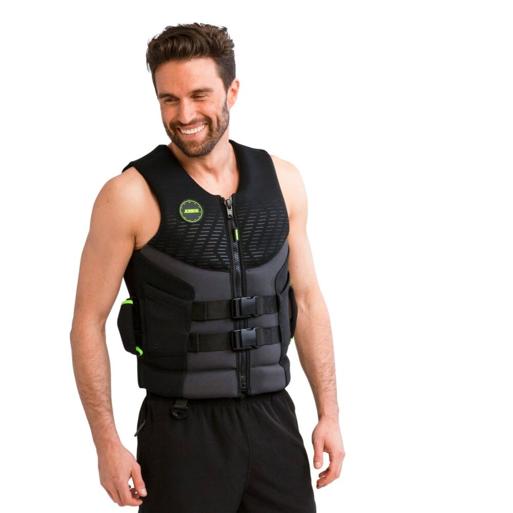 Jobe Premium Gilet de Sauvetage Néoprène Hommes Noir – Image 2