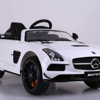 Voiture électrique enfant MERCEDES BENZ SLS AMG blanc