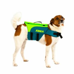 Jobe Gilet de Sauvetage Pour Chiens Sarcelle Citron Vert