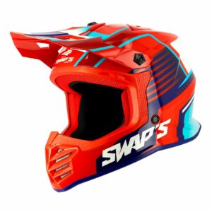 Casque moto cross enfant S886 Rock'it RED Mission
