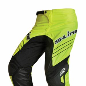 Pantalon Cross Textile - Jaune Fluo/Noir