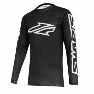 Swaps - Maillot Cross ALPHA Noir