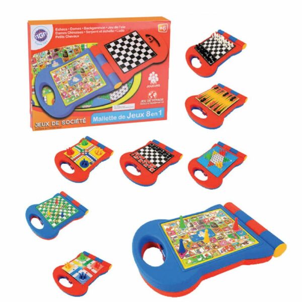 Jeu de voyage 8 en 1