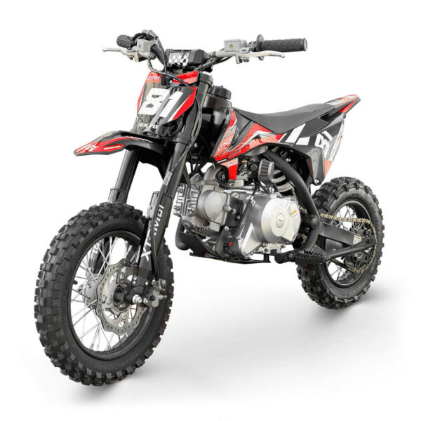Mini motocross enfant 70cc 12/10 MX70 Rouge – Image 3