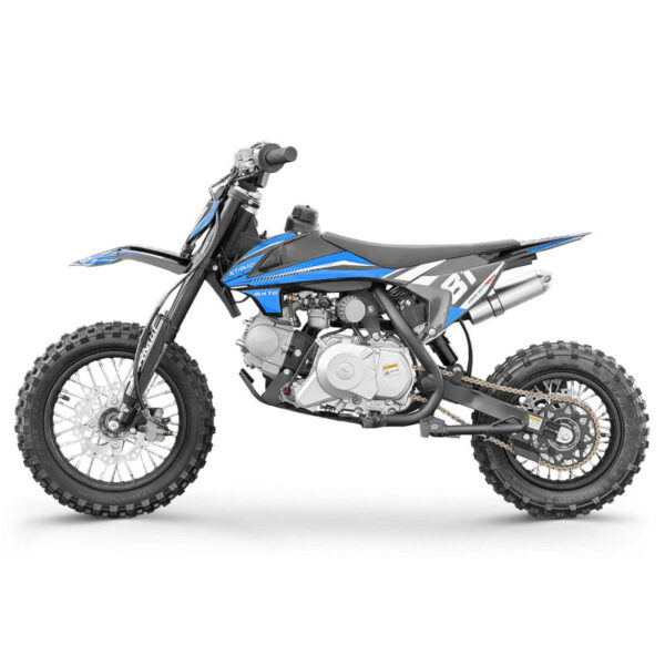 Mini motocross enfant 70cc 12/10 MX70 Bleu – Image 5