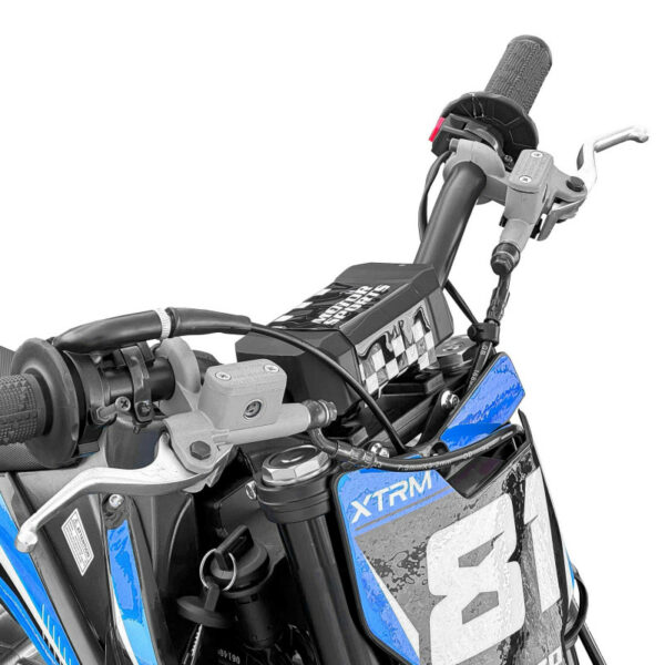 Mini motocross enfant 70cc 12/10 MX70 Bleu – Image 6