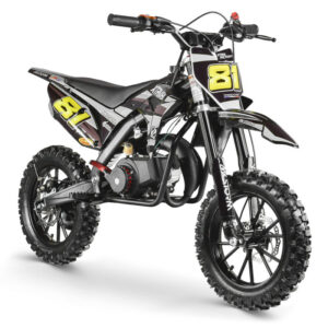 Mini moto 50cc pour enfant MX STORM Blanc