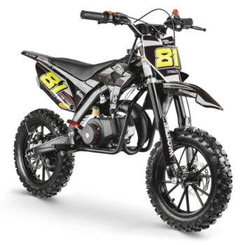 Mini moto 50cc pour enfant MX STORM Blanc
