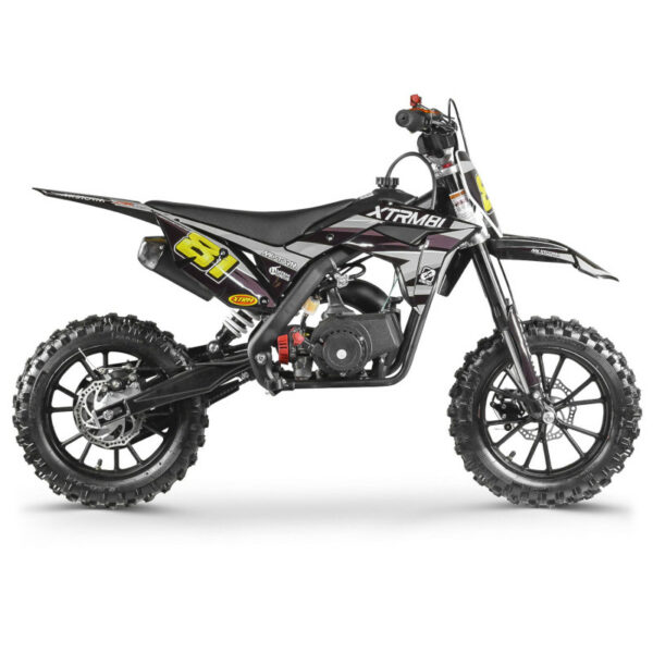 Mini moto 50cc pour enfant MX STORM Blanc – Image 3