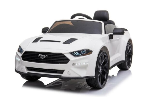 Voiture électrique pour enfant blanc FORD Mustang gt500