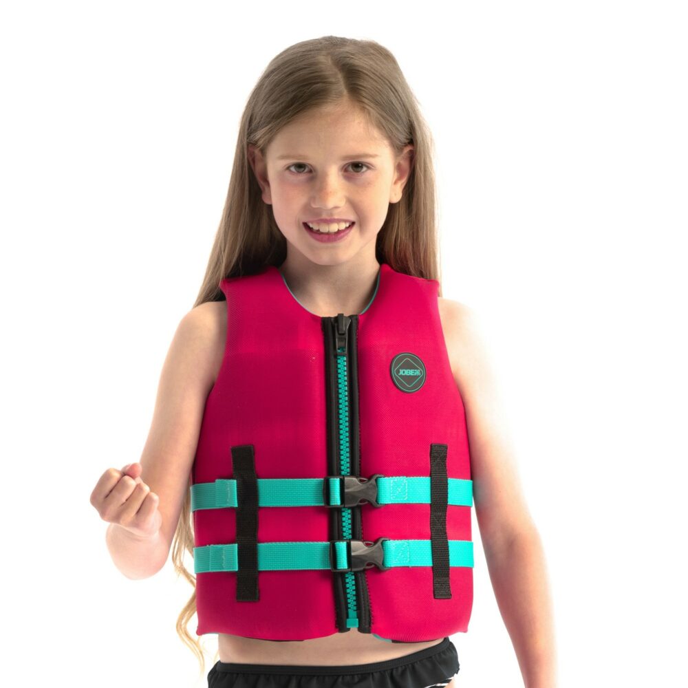 Jobe Gilet de Sauvetage Néoprène Enfant Rose
