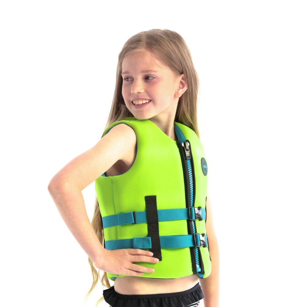 Jobe Gilet de Sauvetage Néoprène Enfant Vert Citron – Image 3