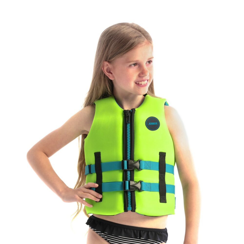 Jobe Gilet de Sauvetage Néoprène Enfant Vert Citron