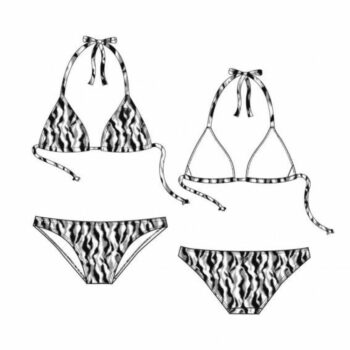 MAILLOT DE BAIN 1 P FEMME S/M/L/XL