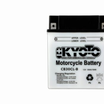 Kyoto - Batterie YB30CL-B Conventionnelle Avec Entretien - Livrée Avec Pack Acide