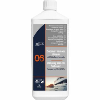 Nautic Clean 06 - Shampoing nano-cire coatnium bidon à diluer 1l