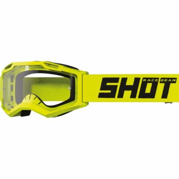 Masque Cross ASSAULT 2.0 SOLID NEON YELLOW - Shot