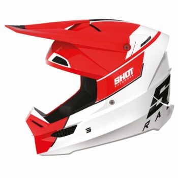 Casque SHOT Furious Scope Red Glossy