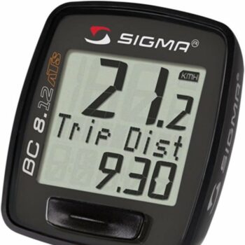 SIGMASPORT BC 8.12 ATS - Compteur sans Fil - Noir