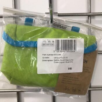 Sacoche selle vélo POUCH vert lime