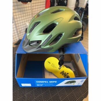 Giant Casque Compel MIPS - Vert mat métallisé