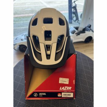 Lazer Casque Jackal Blanc/Noir
