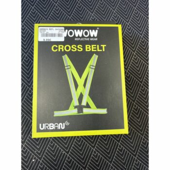 Harnais vélo Wowow Cross Belt fluo réfléchissant
