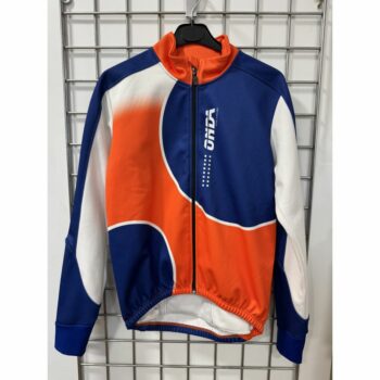 Veste vélo ONDA bleu orange