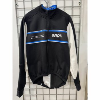 Veste vélo ONDA jacket pro noir et bleu