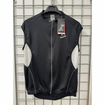 Veste sans manche VTT Spiuk noir et blanc