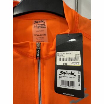 Maillot sans manches SPIUK blanc et orange