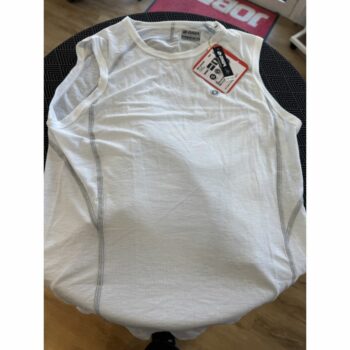 Maillot sans manches VTT ONDA blanc