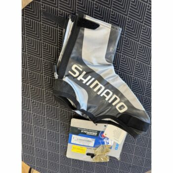 Surchaussure SHIMANO cycling wear noir et gris