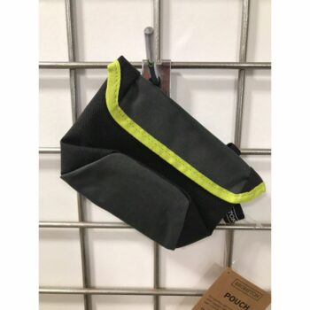 Sacoche vélo POUCH noir et verte